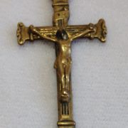 25 vintage bronze crucifix